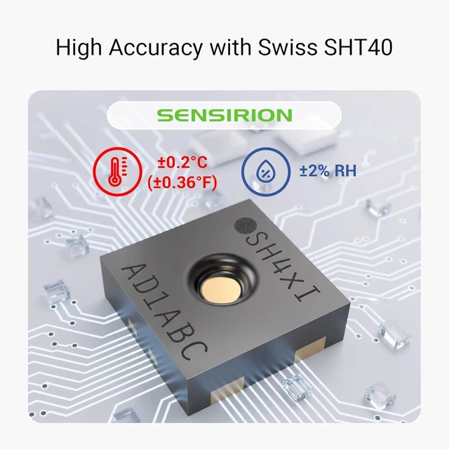 Alt view image 12 of 14 - YoLink Smart Temp & Humidity Sensor, LoRa Long Range, 2 Year Battery, Indoor Monitoring for Wine Cellar, Bedroom, Nursery, Greenhouse, RV, with App, Email & SMS Alerts, Alexa IFTTT, 2 Pack + Hub