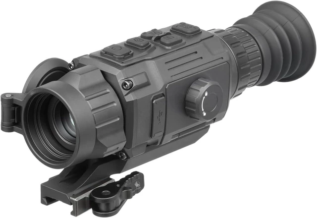 Alt view image 7 of 12 - AGM Global Vision Rattler V2 Thermal Imaging Rifle Scope for Hunting. High Resolution Thermal Scope with High Sensitivity Thermal Optics IR Vision riflescope. Waterproof & Durable Design