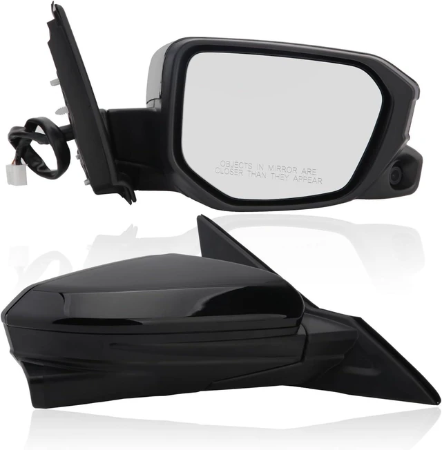 Alt view image 9 of 14 - Passenger Side View Mirror Compatible with 2016-2021 Honda Civic Power Heated With Camera