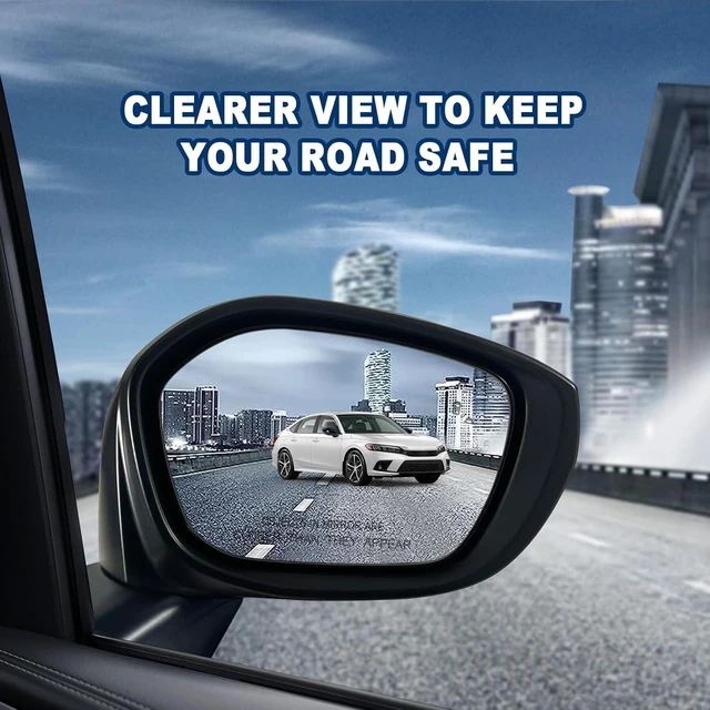 Alt view image 9 of 10 - Right Passenger Side Mirror Fits 2022-2026 HONDA CIVIC Sedan/Hatchback With Power Glass, Heated, Blind Spot Detection and Manual Folding Match to Crystal Black Pearl Replace HO1321351 (7 Pins)