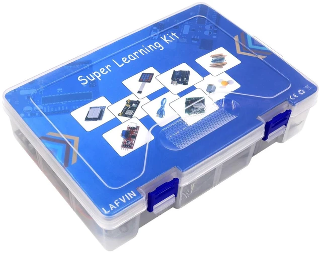 Alt view image 10 of 10 - LAFVIN Project Super Starter Kit for R3 Mega2560 Mega328 Nano with Tutorial Compatible with Arduino IDE