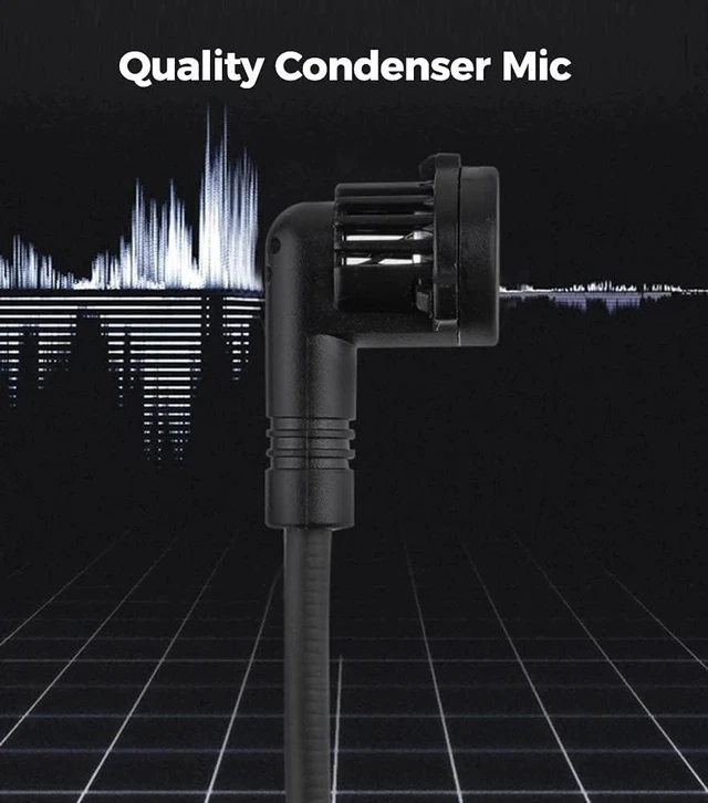 Alt view image 12 of 14 - 2.4G Wireless Flute Microphone Tie on Music Instruments Microphone, Wireless Receiver and Transmitter, for Flute and More