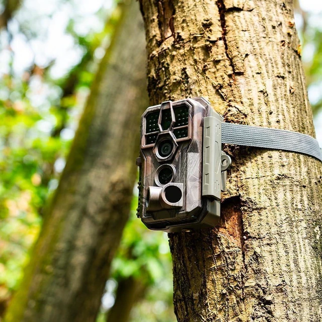 Alt view image 9 of 14 - GardePro E5S 2-Pack Trail Camera (Non-Cellular, Non-WiFi), 64MP Photo & 1296P HD Video, 0.1s Trigger, 100ft No-Glow Night Vision, Motion Activated Wildlife Camera