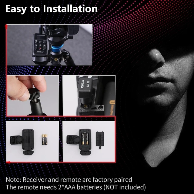 Alt view image 14 of 14 - Wireless Camcorder LANC Remote Control for and Canon with 2.5mm Jack or Remote Jack, Video Zoom, Focus, IRIS and Recording Wireless Remote Controller for Canon Vixia HF G40, G50, G70, G60, XA11