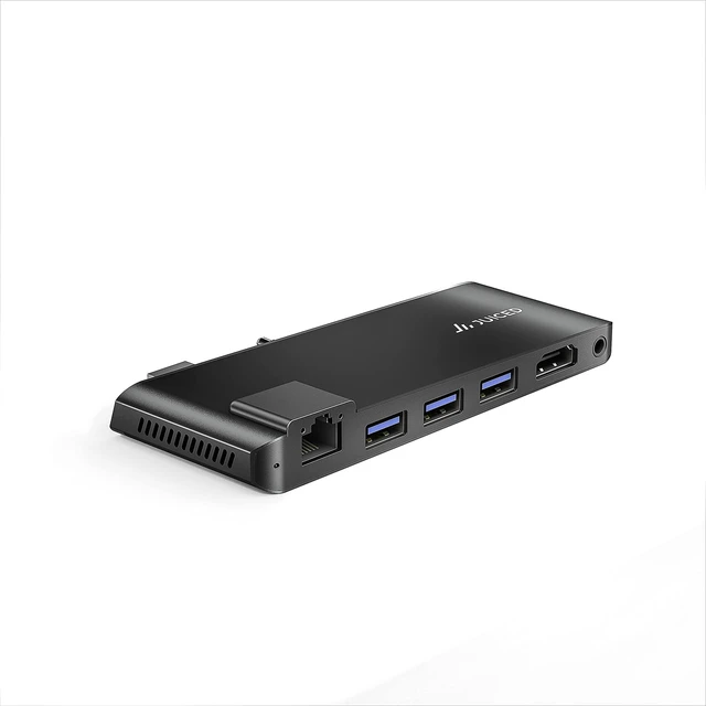 Alt view image 10 of 10 - ImpactHUB - Surface Laptop 5 | 4 | 3 | GO - Multiport Utility Adapter - 3X USB-A 10Gbps Ports | 4K HDMI | 4K USB-C Display Alt Mode | AUX/MIC | Gigabit Ethernet Adapter 10/100/1000