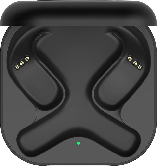 Alt view image 8 of 14 - 600mAh Charging Case for Shokz OpenFit (1st Gen) Replacement Case Cover for Shokz T910 Open Ear Headphones