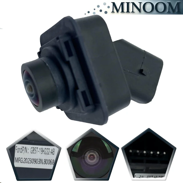 Alt view image 9 of 10 - MINOOM GB5T-19H222-AB Front View Camera Replacement for Ford Explorer 2016-2017 2.3L 3.5L Part No.#GB5Z-19G490-BGB5Z19G490DGB5T19H222AB