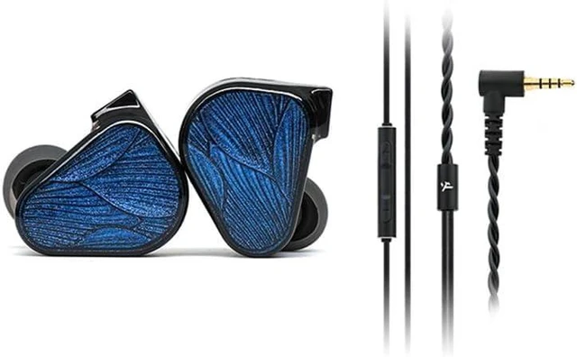 Alt view image 8 of 14 - x Crinacle Zero: BLUE2 Dual Dynamic Drivers in-Ear Headphone with Detachable Cable (3.5mm+mic Cable)