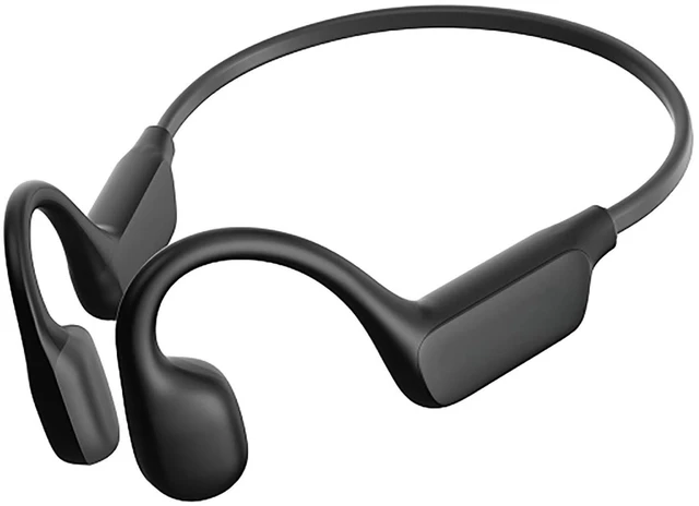 Alt view image 6 of 10 - FANSAISI Bone Conduction Hearing Headphones, Bluetooth Open Ear Listening Headsets Earphones with Sound Collector for Conversations, 15H Long Working time for Daily Use