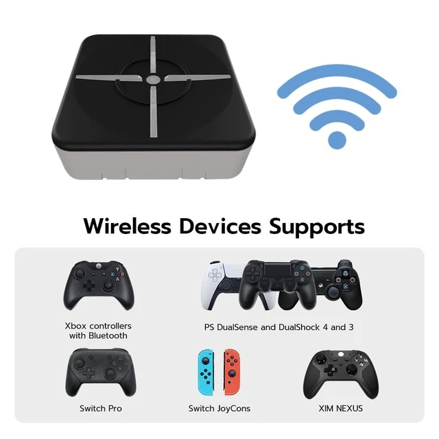 Alt view image 12 of 14 - XIM Matrix Multi-Input Adapter Converter for Xbox Series X/S, PS5, Xbox One, PS4, PC