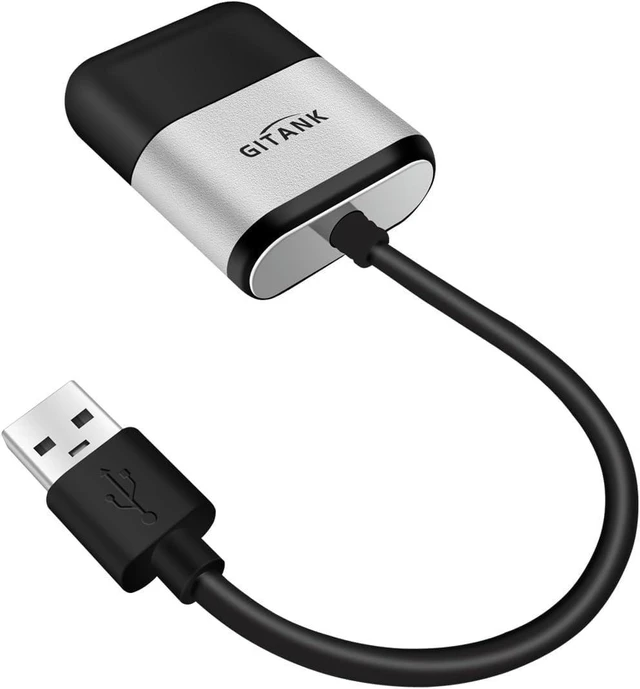 Alt view image 7 of 12 - USB Bluetooth 5.3 Car Adapter Compatible for Infiniti,Nissan,GMC,Chevy,Honda,Ford,Mazda,Buick,Volkswagen,Subaru iPod iPhone Music Interface Connector