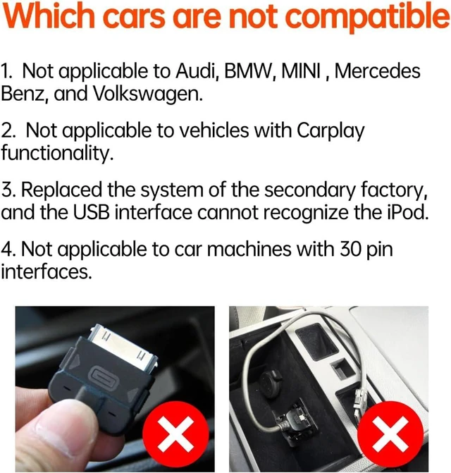 Alt view image 9 of 12 - USB Bluetooth 5.3 Car Adapter Compatible for Infiniti,Nissan,GMC,Chevy,Honda,Ford,Mazda,Buick,Volkswagen,Subaru iPod iPhone Music Interface Connector