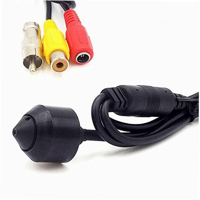 Alt view image 6 of 10 - CNDST Hd CCTV Mini Spy Pinhole Security Camera 1200TVL 3.6mm 90degree Mini Hidden Analog Surveillance Camera(DST-240P1)