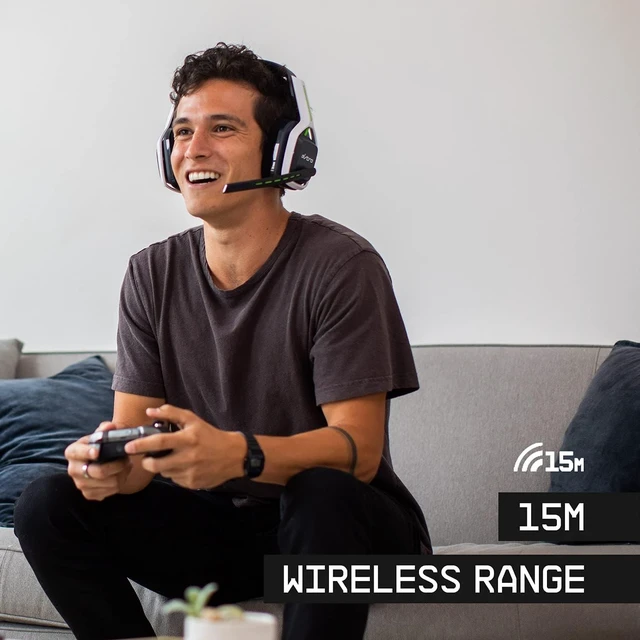 Alt view image 9 of 14 - ASTRO Gaming A20 Wireless Headset Gen 2 for Xbox Series X | S, Xbox One, PC & Mac - White /Green