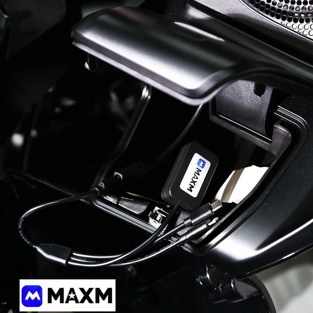 Alt view image 10 of 10 - Motorcycle Wireless CarPlay Adapter Compatible With For Harley Touring 117 121 Street Road Glide FLHX FLTR 2024 2025 2026 (2023-2026)
