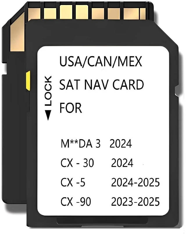 Alt view image 6 of 10 - 2025 Latest Navigation Memory sd Card Compatible with Maz*da 3(2024), Cx5(2024-2025),Cx30(2024), Cx90(2023-2025),(NAVISD2325)