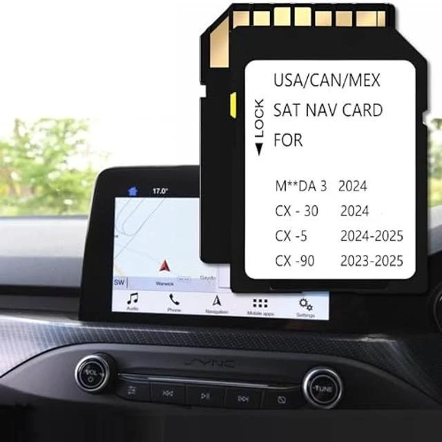 Alt view image 7 of 10 - 2025 Latest Navigation Memory sd Card Compatible with Maz*da 3(2024), Cx5(2024-2025),Cx30(2024), Cx90(2023-2025),(NAVISD2325)
