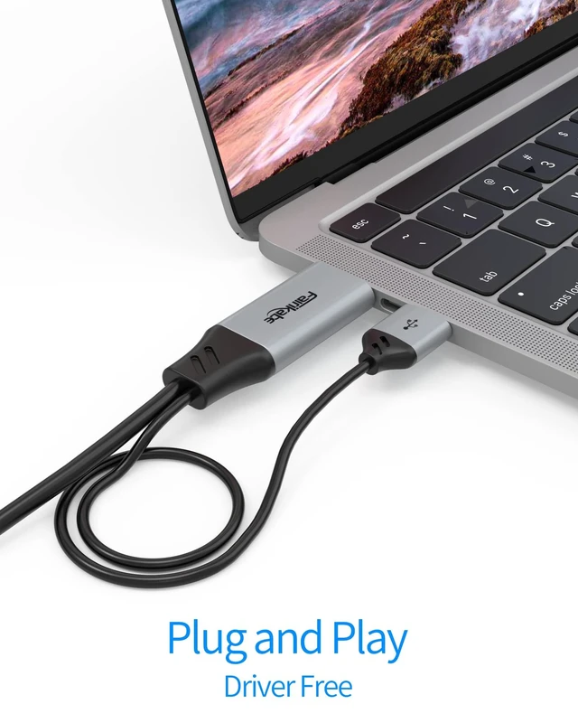 Alt view image 10 of 10 - HDMI to USB C Cable 4K60Hz, HDMI 2.0 to UsbC 6.6FT Soft Graphen Cable Adapter, Connect HDMI Laptop, PC, PS5, Xbox, Steam Deck Dock to USB-C Monitor, Nreal Air, Xreal Air, Touchable Portable Monitor