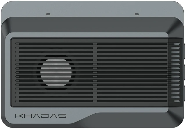 Alt view image 6 of 10 - Khadas Edge2 ARM PC Pro Mini PC Single Board Computer RK3588S SoC 8core CPU and 4core GPU,6 Tops NPU,Small Portable Compact Desktop Computer 16GB RAM 8K HD Display&Decoder, 4K UI & Wi-Fi 6, BT 5.0