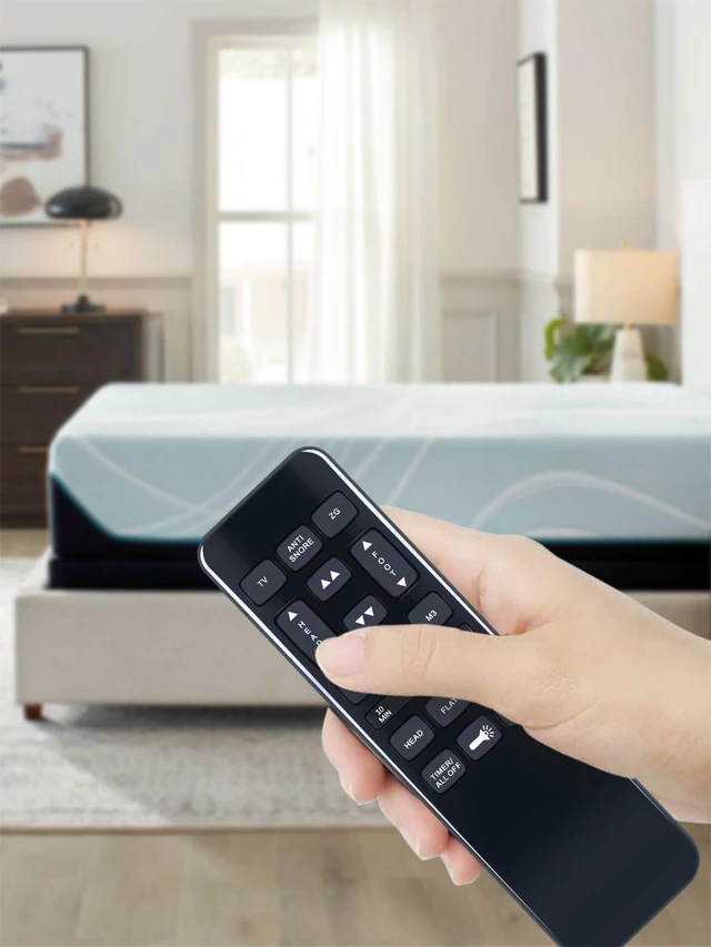 Alt view image 8 of 10 - Adjustable Bed Remote Control Richmat HJH55 Replacement, Only Replace HJH55 Hand Control with Serial Number C121480H550044