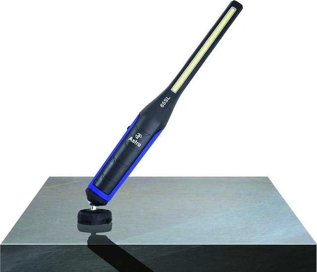 Alt view image 7 of 12 - Astro Pneumatic Tool 65SL 650 Lumen Rechargeable LED Slim Light W/Top Flashlight