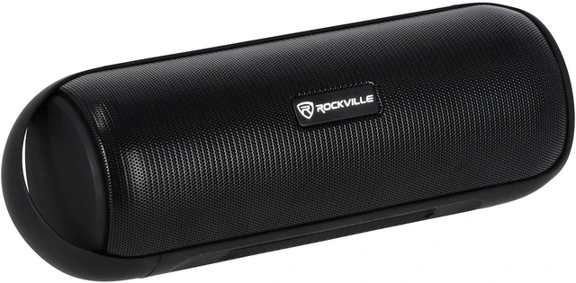 Alt view image 8 of 14 - Rockville RPB25 40W Peak/15W RMS Portable Bluetooth Speaker, TWS Stereo Pairing, USB/SD/Aux/FM, Micro USB Charging, Water-Resistant, for Outdoor and Indoor Use