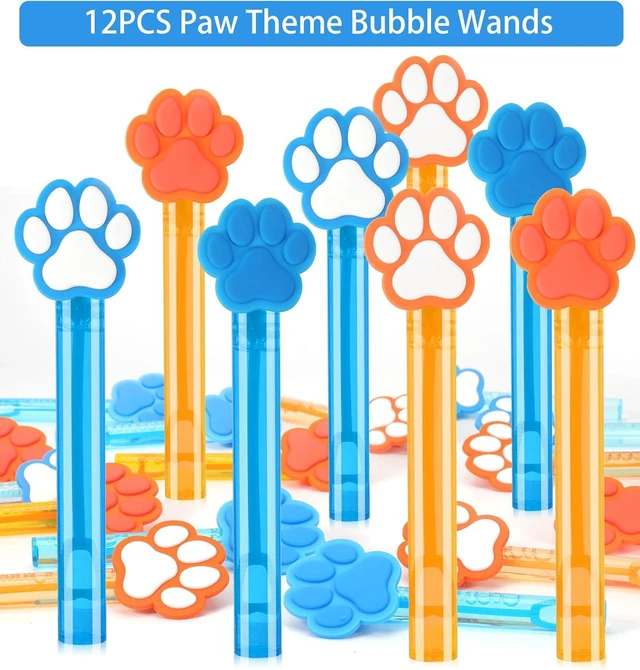 Alt view image 13 of 14 - 220PCS Blue and Orange Dog Paw Print Party Favors for Kids Theme Birthday Party Favors Decorations Supplies Goodie Bag Stuffer Pinata Filler Birthday Gifts