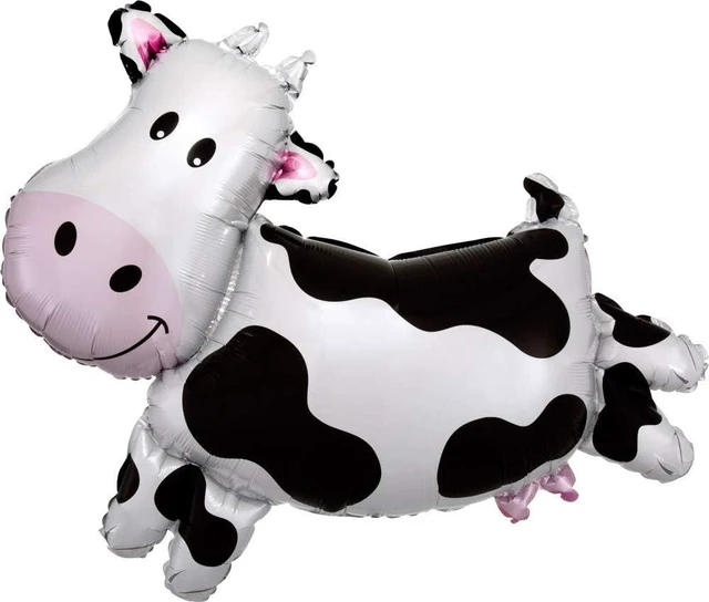 Alt view image 7 of 8 - Tractor and Farm Animals 1st Birthday Party Supplies Balloon Bouquet Decorations