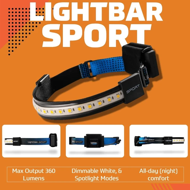 Alt view image 9 of 14 - | LED Headlamp, 300 to 500 Lumens, Spot Light Mode and Red Light Modes Available On Select Models - Perfect for Camping Running Biking Fishing Construction