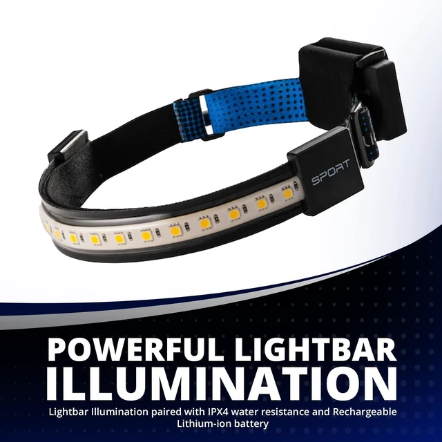 Alt view image 12 of 14 - | LED Headlamp, 300 to 500 Lumens, Spot Light Mode and Red Light Modes Available On Select Models - Perfect for Camping Running Biking Fishing Construction