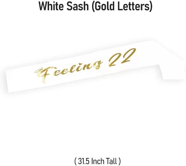 Alt view image 11 of 14 - PartyForever 22nd Birthday Decorations for Women and Girls Rose Gold with Birthday Banner and Digit Balloons Including Text Balloon Letters Party Supplies for Her