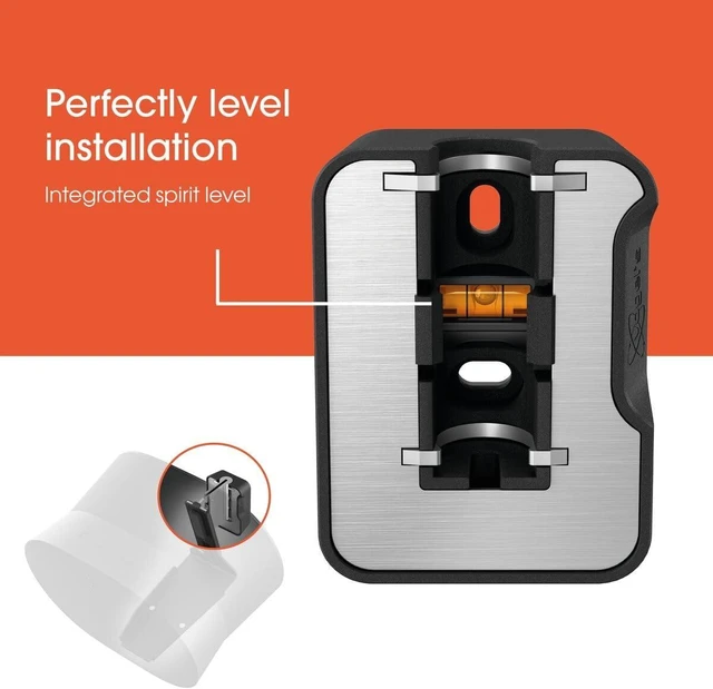Alt view image 10 of 12 - Vogel's SWM 4131 Speaker wall Bracket for Sonos ERA 300, Max. 11 lbs (5 kg), Tiltable -30º/+30º, Swivels up to 60º (Left/Right), Black, 1 Bracket