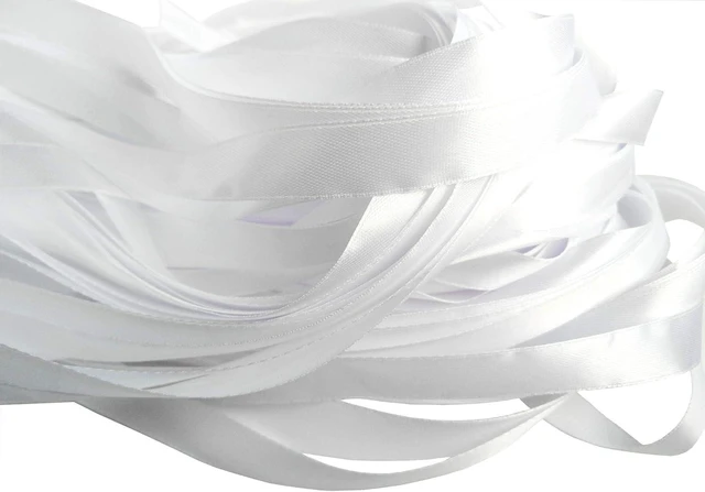 Alt view image 9 of 12 - Kingsnow 50PCS Ribbon Wands with Triple Ribbon and Silver Bell Party Wand Party Favors Streamers Ribbon Sticks Magic Fairy Wands for Wedding Decors