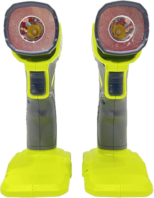 Alt view image 14 of 14 - Ryobi 18V LED Light, PCL660 2Pk - Bulk Packaged, Handheld, Green, 2pk-PCL660=BT | Battery and Charger Sold Separately
