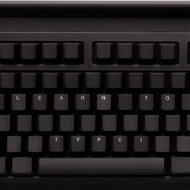 Alt view image 8 of 14 - Keymaster Learn to Type Keyboard; Typing Practice with Show or Hide Keys; Blank Key Caps; Teach Students to Touch Type; Keymaster Mechanical Training Tool; Better Than Keyboard Cover or Skin