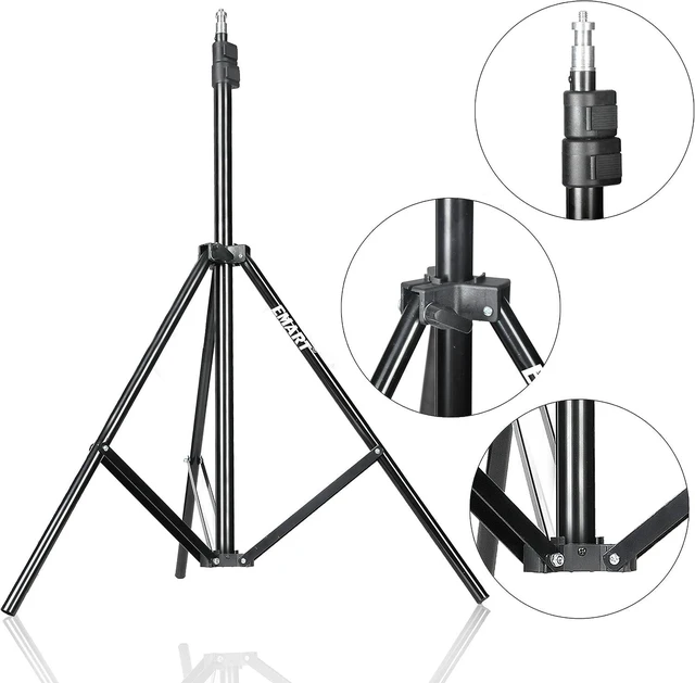 Alt view image 11 of 14 - EMART Photography Umbrella Lighting Kit, 200W 5500K Photo Portrait Continuous Reflector Lights for Camera Video Studio Shooting Daylight (1 Pack)