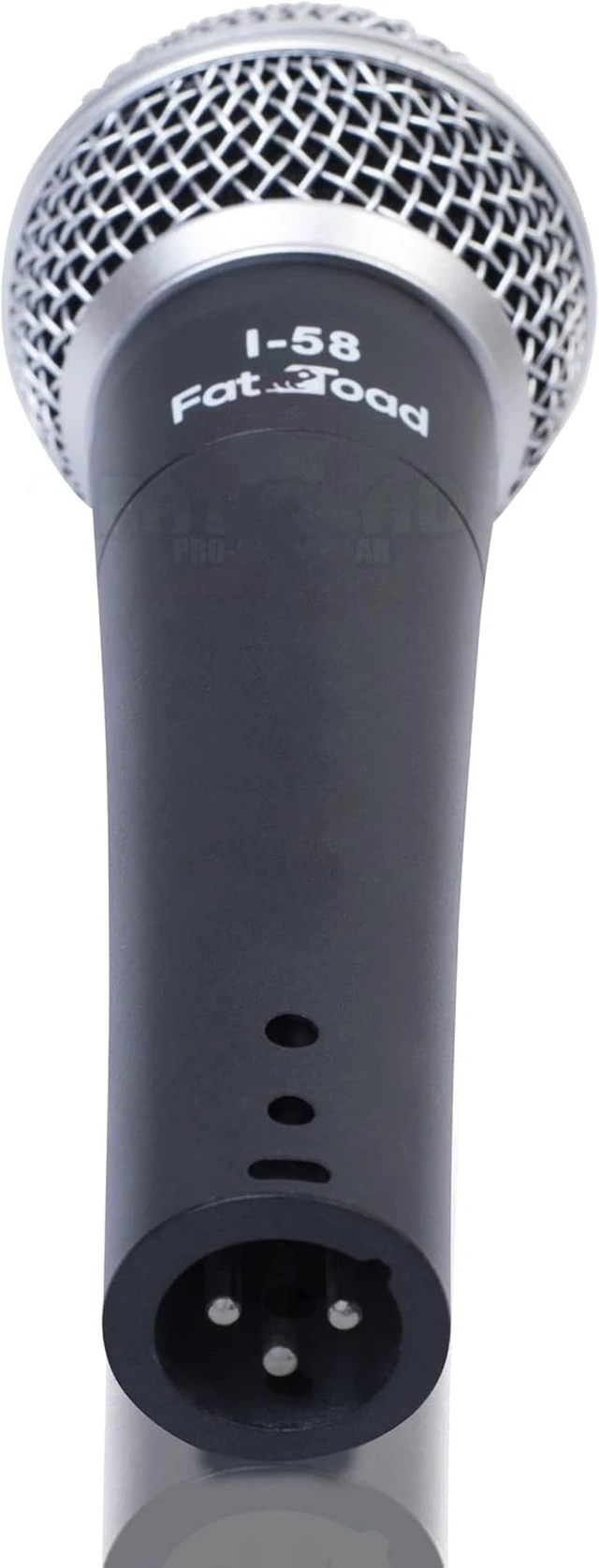 Alt view image 10 of 14 - Fat Toad Handheld Dynamic Mics (Live ResponsePRO Edition) 2-Pack Cardioid Vocal Microphones with Clips for DJ Karaoke, Studio Recording & Instruments