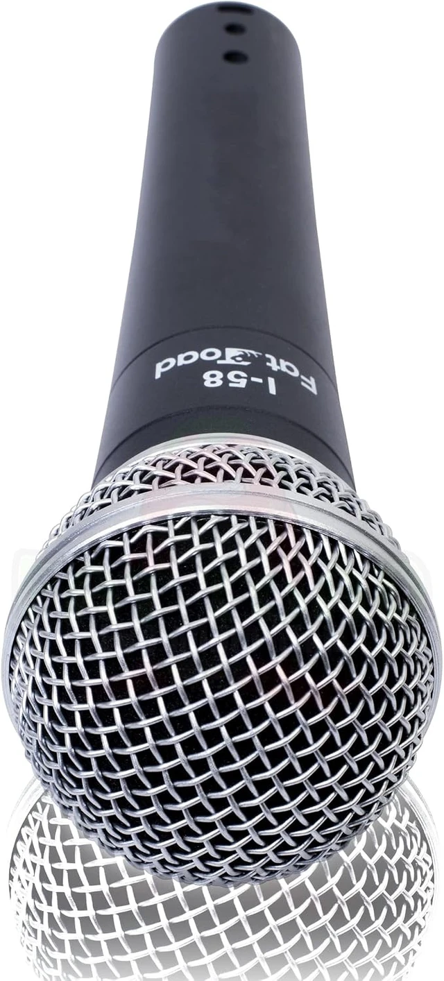 Alt view image 9 of 14 - Fat Toad Handheld Dynamic Mics (Live ResponsePRO Edition) 2-Pack Cardioid Vocal Microphones with Clips for DJ Karaoke, Studio Recording & Instruments