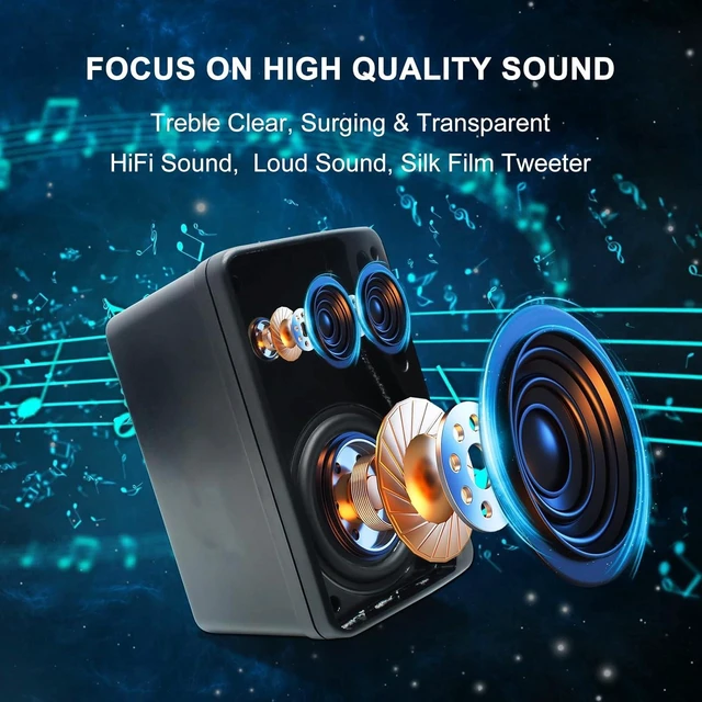 Alt view image 9 of 14 - Herdio 3.5 Inch Passive Outdoor Speakers Wired Waterproof, 200W 3 Way Premium Mountable Wall Mount Speakers with Superior Sound, All-Weather Durability, for Patio Marine Boat Garage Indoor(Black Pair)