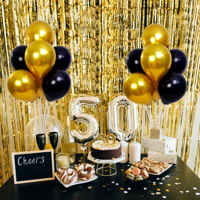 Alt view image 14 of 14 - 10 Set Balloon Stand Kit - Balloon Sticks With Base for Table Balloon Centerpiece Decorations for Birthday Graduation Gender Reveal Baby Shower Party Decorations