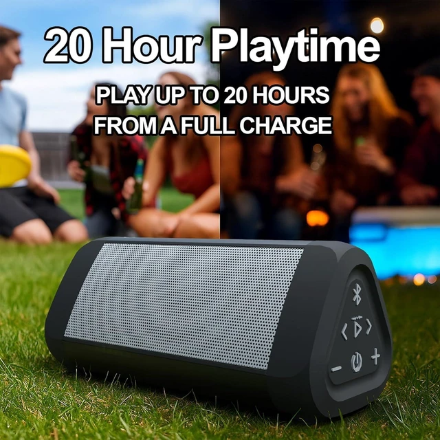 Alt view image 9 of 14 - OontZ Angle 3 Ultra - Portable Bluetooth Speaker, 14 Watts, Bigger Bass, Hi-Quality Sound, 100 Ft Wireless Range, Play Two Speakers Together, IPX7 Waterproof, Home, Outdoor, Great Gift (White)