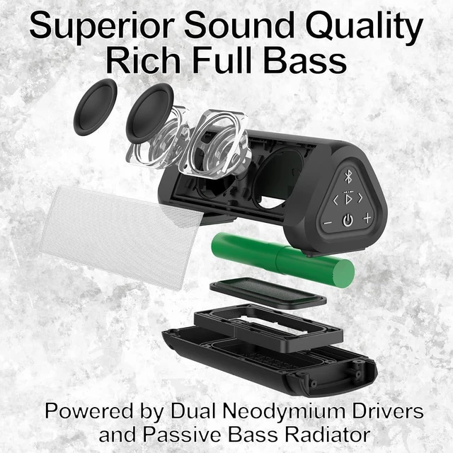 Alt view image 11 of 14 - OontZ Angle 3 Ultra - Portable Bluetooth Speaker, 14 Watts, Bigger Bass, Hi-Quality Sound, 100 Ft Wireless Range, Play Two Speakers Together, IPX7 Waterproof, Home, Outdoor, Great Gift (White)