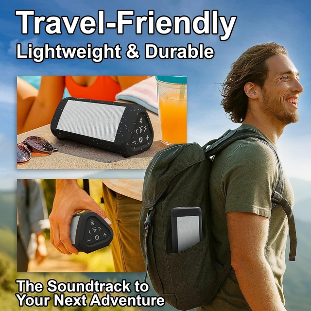 Alt view image 13 of 14 - OontZ Angle 3 Ultra - Portable Bluetooth Speaker, 14 Watts, Bigger Bass, Hi-Quality Sound, 100 Ft Wireless Range, Play Two Speakers Together, IPX7 Waterproof, Home, Outdoor, Great Gift (White)