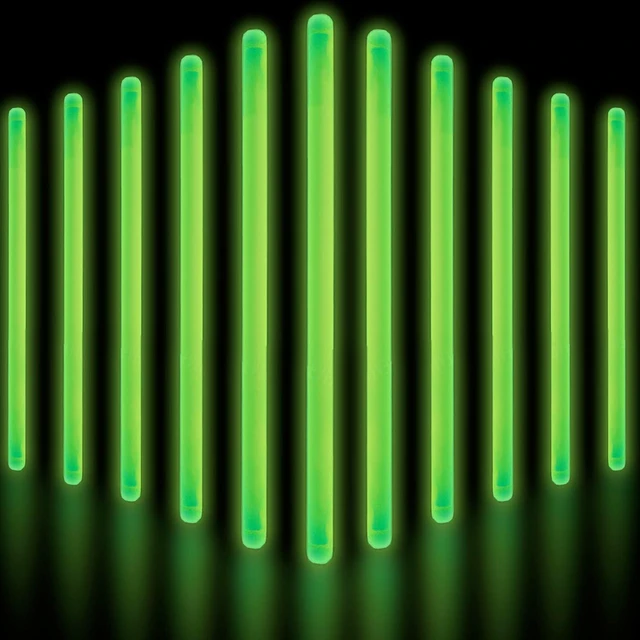 Alt view image 8 of 14 - Glow Fever Glow Sticks Bulk Party Pack - 10" Large Glow Sticks - Neon Accessories Light Sticks Glow in The Dark Party Supplies for Concert, Wedding, & Birthday by Party Dragon - Green, 50 ct