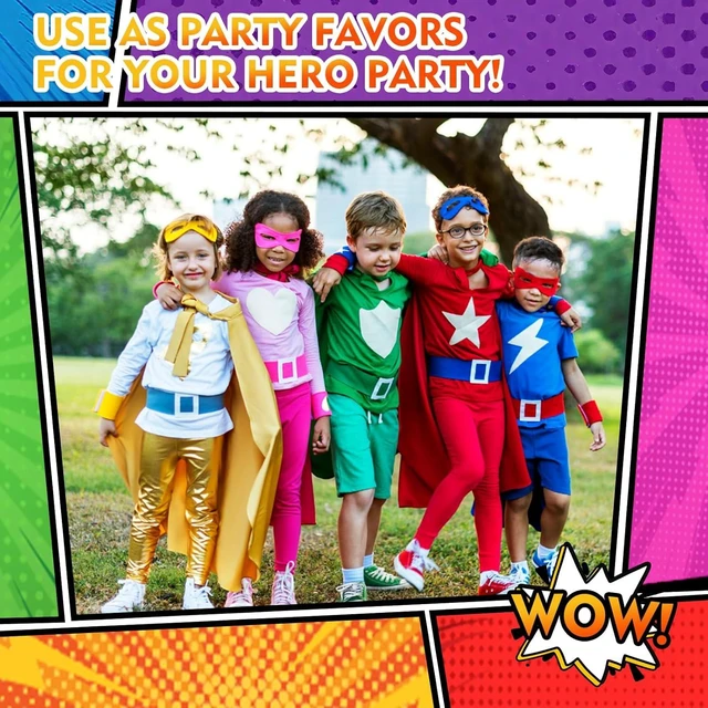 Alt view image 11 of 12 - Vanblue 122 Pcs Hero Party Favors Birthday Party Decorations,Slap Bracelets,Stickers and Gift Bags Goodie Bag Stuffers Classroom Rewards Piñata Fillers for Kids Boys Theme Party Supplies