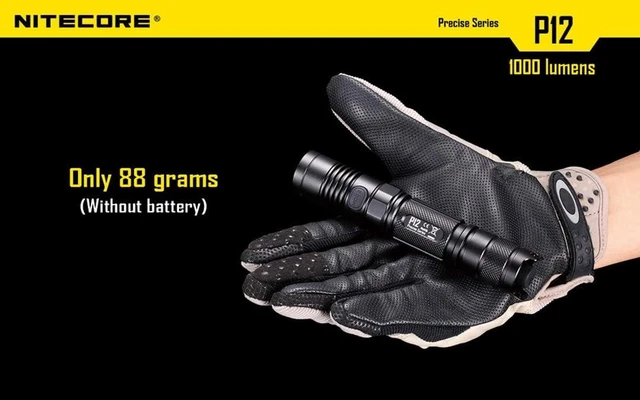 Alt view image 13 of 14 - NITECORE P12 2015 Version 1000 Lumens Precise Tactical Flashlight CREE XM-L2 U2 LED Waterproof Flashlight