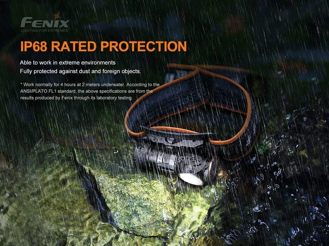 Alt view image 14 of 14 - Fenix HM50R v2.0 Headlamp, 700 Lumen USB-C Rechargeable Lightweight with White/Red Light, with Lumentac Organizer