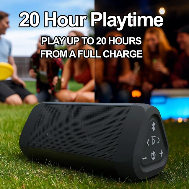 Alt view image 9 of 14 - OontZ Angle 3 Ultra - Portable Bluetooth Speaker, 14 Watts, Bigger Bass, Hi-Quality Sound, 100 Ft Wireless Range, Play Two Speakers Together, IPX7 Waterproof, Home, Outdoor, Great Gift (Black)