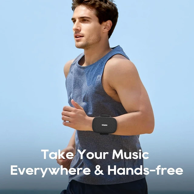 Alt view image 9 of 14 - Srhythm K1 Portable Wireless Speaker with App 6 Customizable EQ Modes, Bluetooth 6.0, IPX7 Waterproof, 20H Playtime,Small Speaker for Sports Enthusiasts