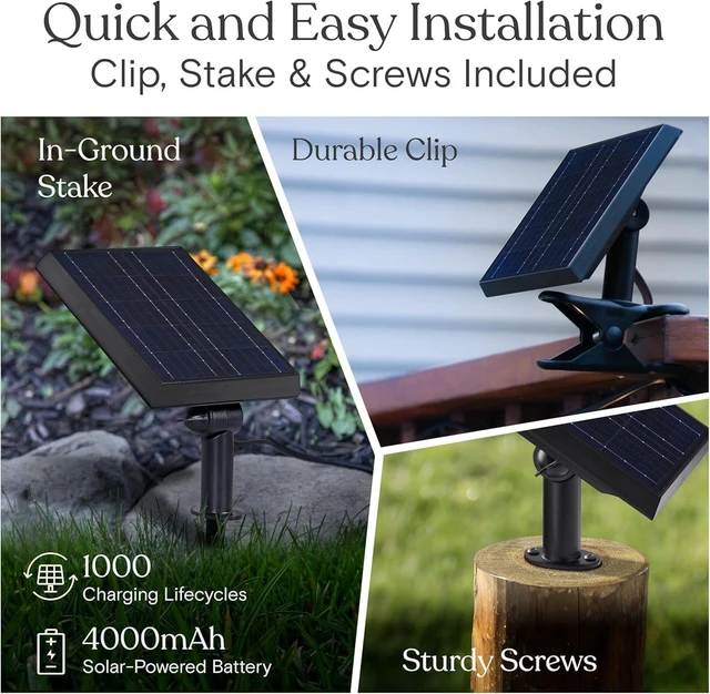 Alt view image 11 of 14 - Brightech Ambience Pro Solar Powered LED Outdoor String Lights - 27 Ft Commercial Waterproof Patio Lights with Edison Bulbs - Durable String Lights for Outside, Backyard, Porch - 1W, Warm White